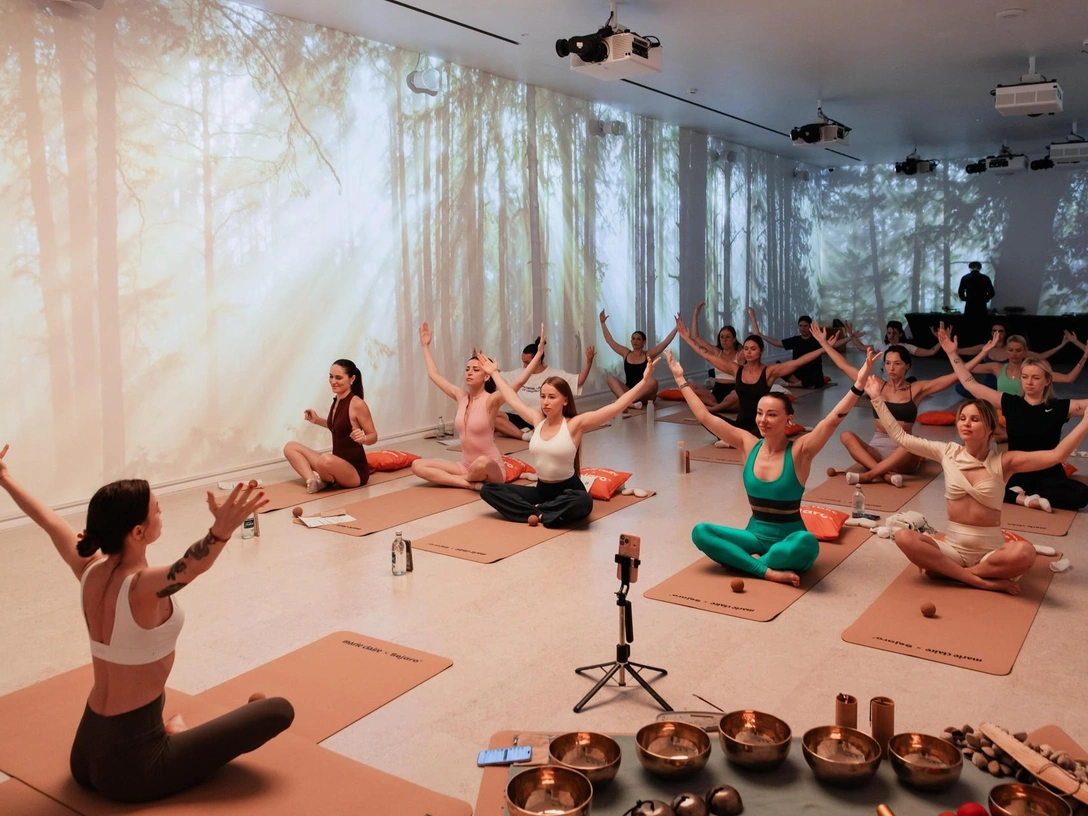 Как прошел yoga-day Marie Claire и ГЕРОФАРМ: летний апгрейд через баланс и осознанность