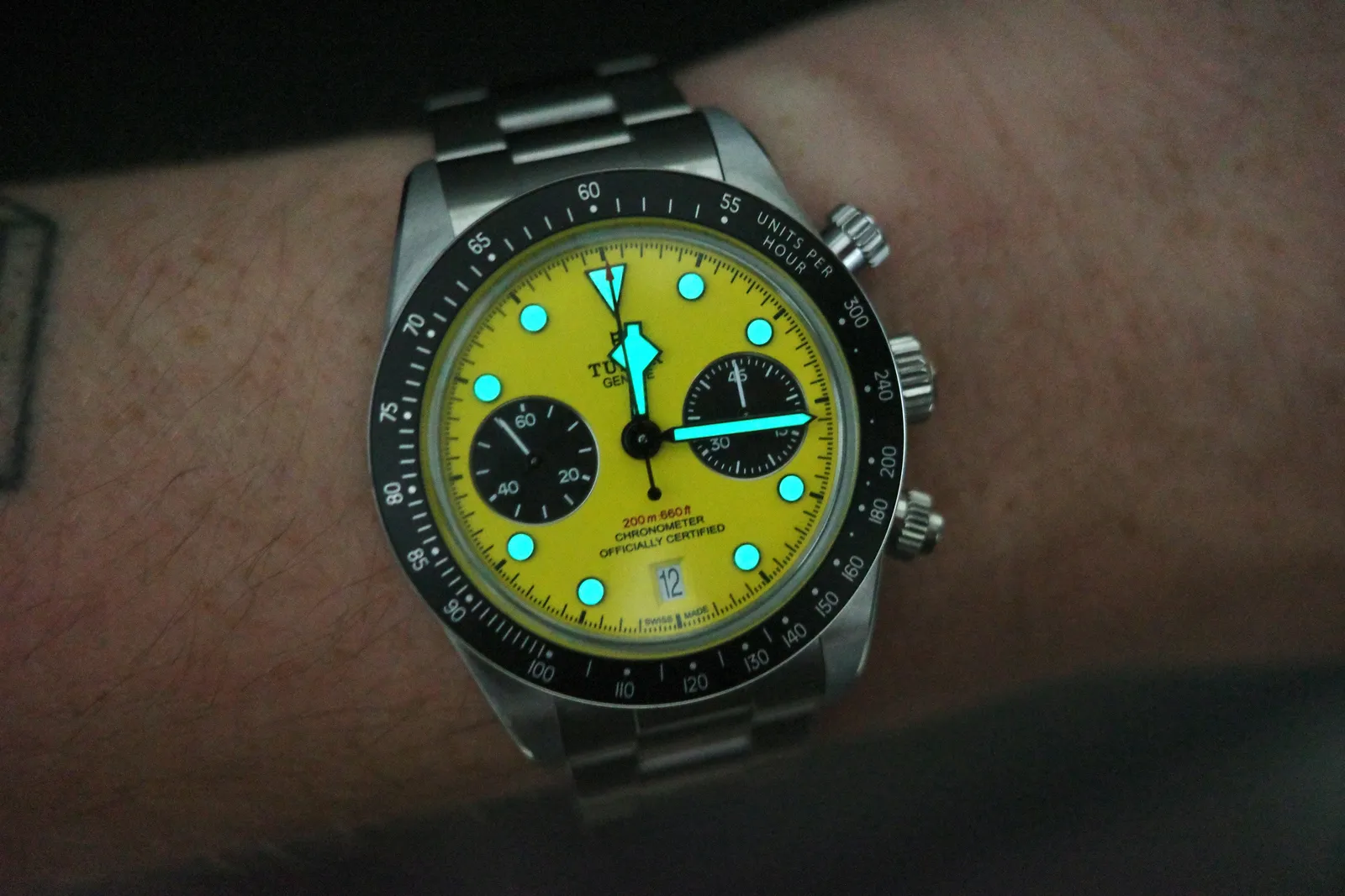 Tudor представила Black Bay Chrono 39: «Bumblebee» стал компактнее и ярче