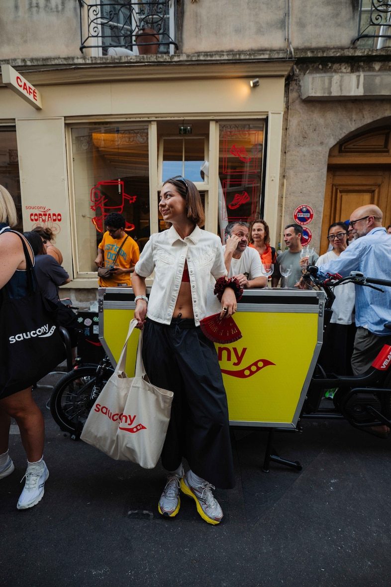 Saucony отметила запуск Ride 1 вечеринкой в Париже