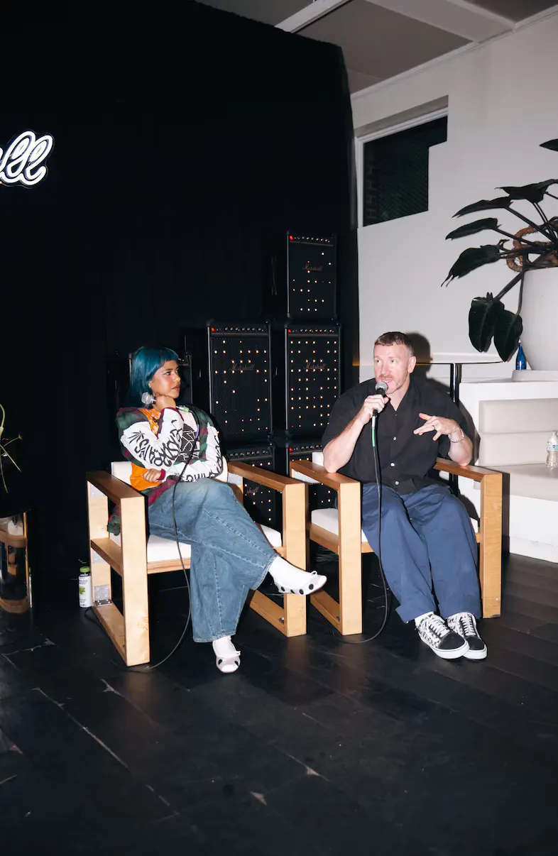Ecca Vandal собрала в Бруклине камерный listening party с Marshall и Dazed