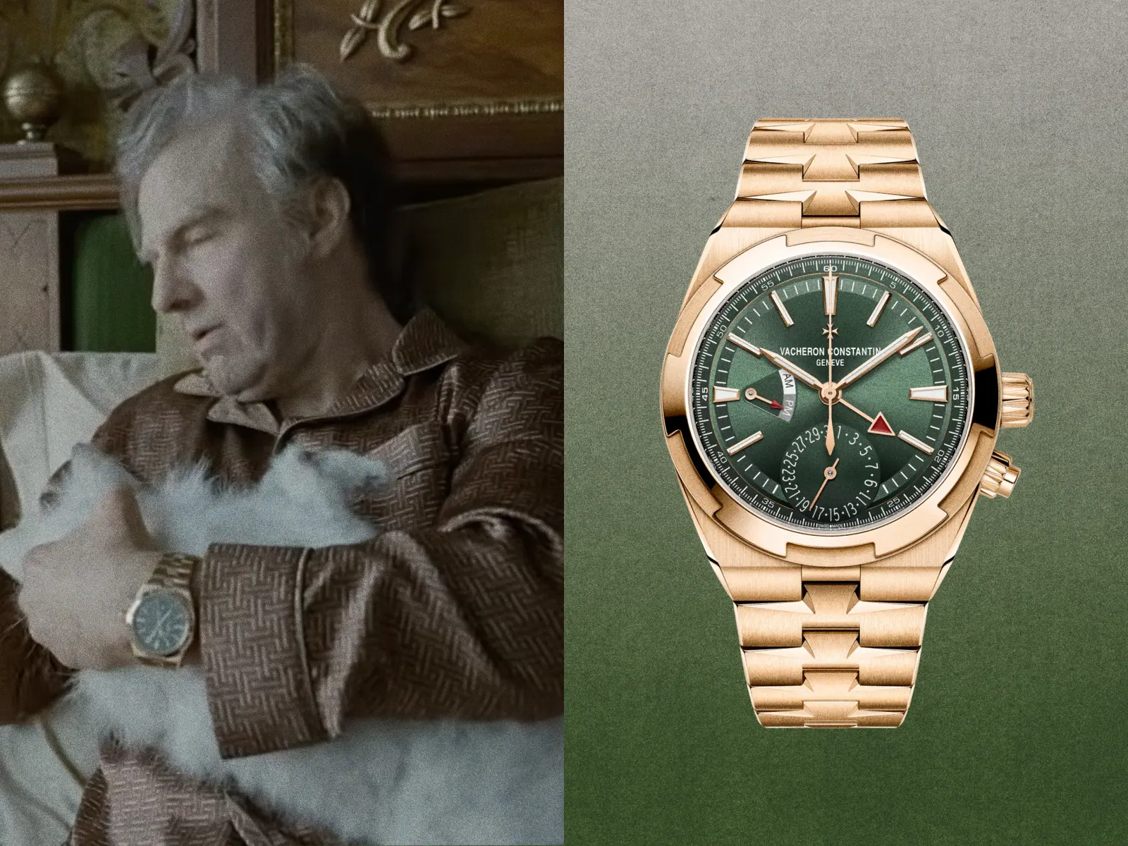 Том Круз в трейлере Digger носит Vacheron Constantin Overseas Dual Time