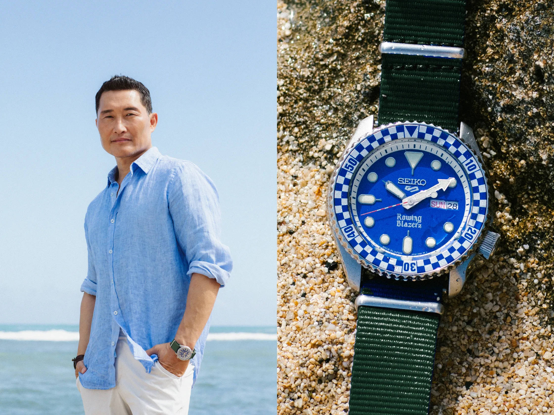 Дэниел Дэ Ким стал лицом новой коллаборации Seiko и Rowing Blazers
